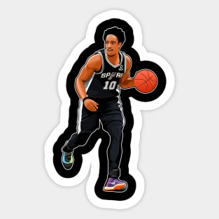 Demar Derozan Dribbles Sticker